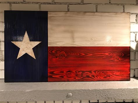 Texas Wooden Original Rustic Charred Flag – Old Glory Rustic Sign Co.