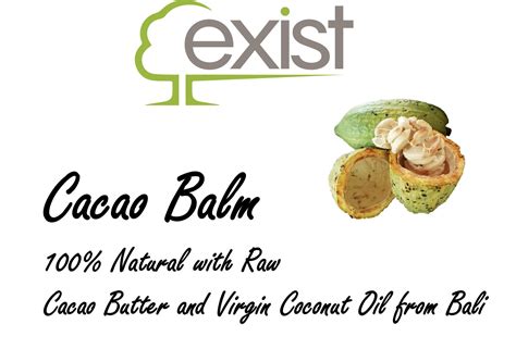 Cacao Butter Balm With Organic Raw Cacao Butter Organic Etsy