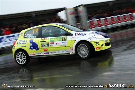 Pet K Josef Bene Ov Alena Renault Clio R Rallye Umava Klatovy