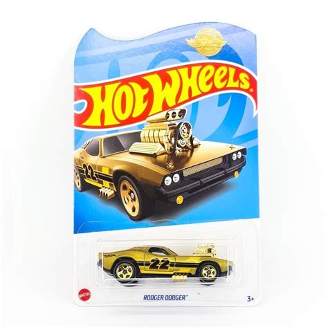 Hot Wheels Rodger Dodger Gold Special Edition Shopee Malaysia