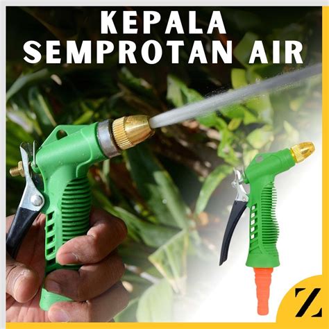 Jual Semprotan Air Taman Kepala Pistol Selang Air Jet Shower Spray Cuci