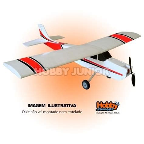 Aeromodelo Cessna Em Depron E Isopor P Kit Para Montar R