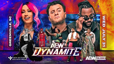 Aew Presents Dynamite Rampage Bon Secours Wellness Arena