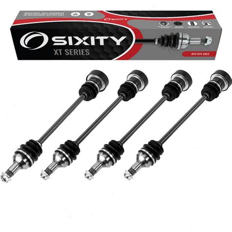 2008 2010 Arctic Cat Prowler Xtx 700 H1 Efi Le 4 Pc Sixity Xt Axles Front Rear Left Right