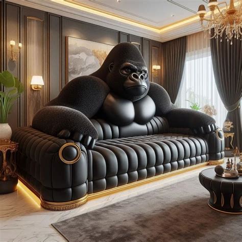 Unleash The Wild Gorilla Sofas For Jungle Inspired Living Rooms In