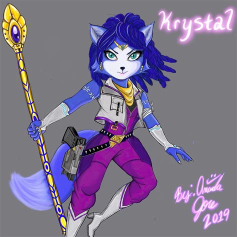 An Old Krystal Pic I Drew Hope U Like It 😉 Rstarfox