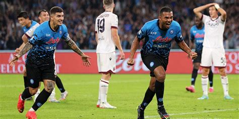 Il Napoli In Rimonta Batte Il Bologna Finisce Al Maradona Azzurri