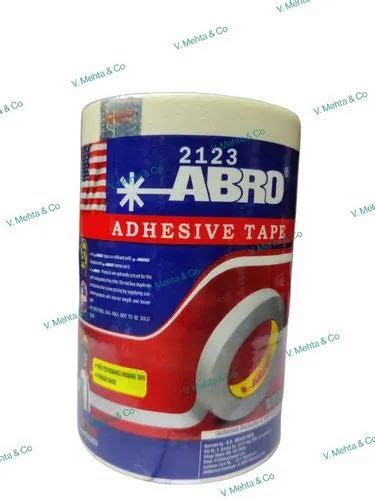 Backing Material Paper Color White Abro Masking Tape At