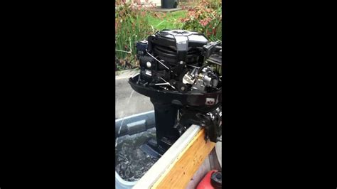 Mercury Outboard 8 Hp Carb Cleaning Mov YouTube