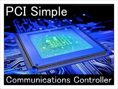 PCI контроллер Simple Communications: что такое и где взять драйвер