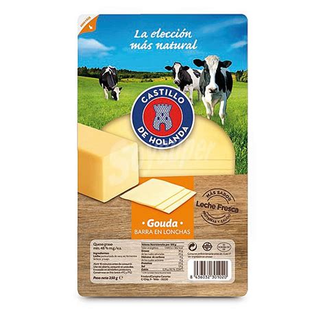 Castillo De Holanda Queso Gouda En Lonchas Castillo 250 G