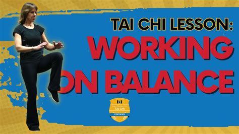 Tai Chi Working On Balance YouTube