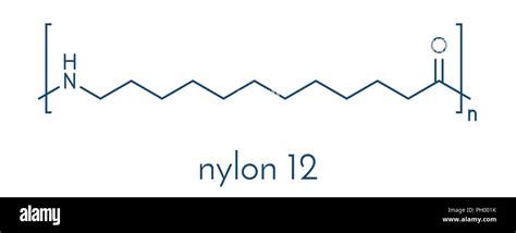 Nylon 12 Polymer Chemical Structure Skeletal Formula Stock Vector Image And Art Alamy