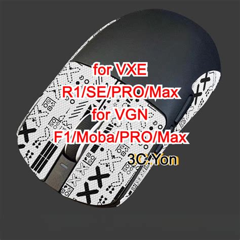 Mouse Skin Anti Slip Side Grips For VXE R1 SE PRO Max VGN F1 Moba Mouse