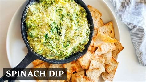 Quick And Easy Spinach Dip L How To Make Spinach Dip With Cream Cheese