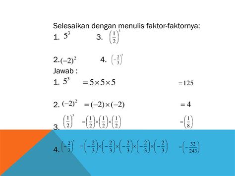 PPT Pokok Bahasan Bentuk Pangkat Akar Dan Logaritma Kelas Semester