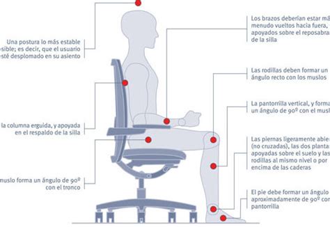 Ajuste Correcto De Una Silla Ergon Mica Consejos Y Pasos A Seguir