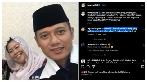 Yenny Wahid Bagikan Momen Foto Bareng Dengan Ahy Di Tengah Rumor Masuk