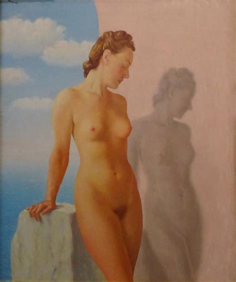 René Magritte Naked in a Dream