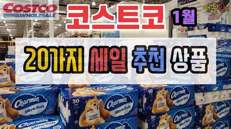 미국 코스트코 추천 세일 상품 20개 추천 아이템 애틀랜타 알파레타 코스코 Costco Shopping Youtube