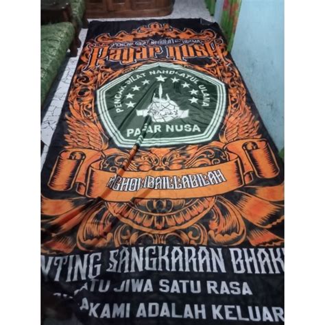 Jual Bendera Pagar Nusa Custom Desain Bebas Sesuai Keinginan Shopee