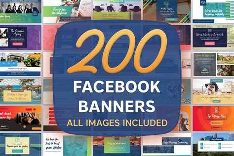 Facebook Banners Social Media Templates Creative Market