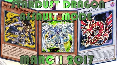 Ygopro Stardust Dragon Assault Mode Deck March Youtube