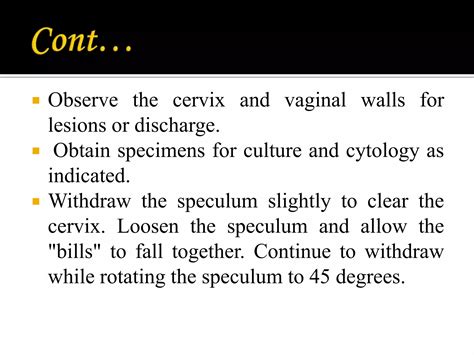 Ppt On Assessmaent Of Female Reproductive System Ppt