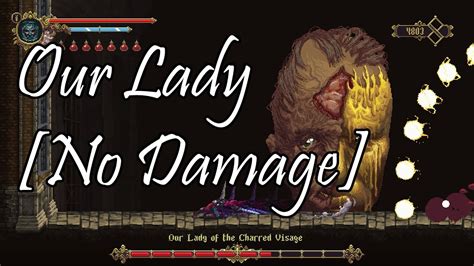 Blasphemous Our Lady Of The Charred Visage Boss Fight Ng No Damage