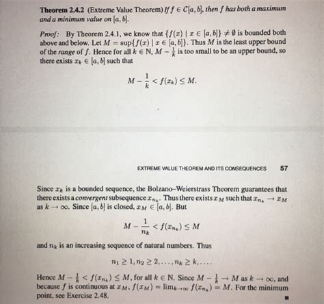 Solved 2 48 † Complete The Proof Of Theorem 2 4 2 By Proving