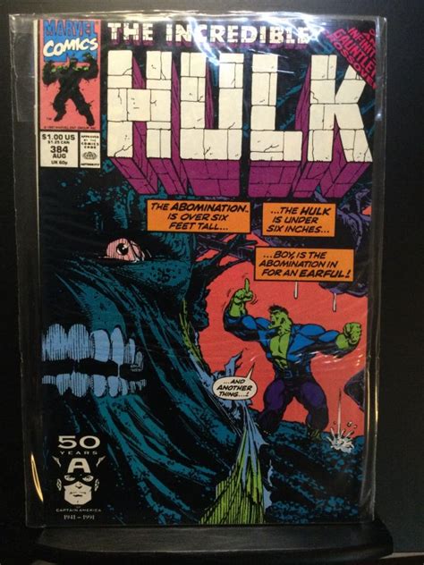 The Incredible Hulk 384 1991 Comic Books Copper Age Marvel