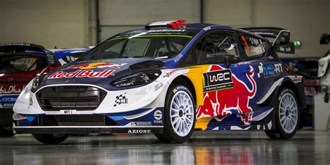 Ford Fiesta Wrc Shows New Red Bull Livery Ford Authority