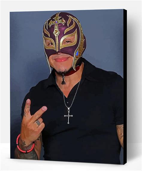 Rey Mysterio Paint By Numbers Paint By Numbers Pro