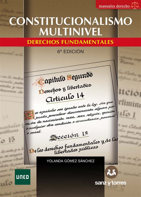 Editorial Sanz Y Torres Constitucionalismo Multinivel Edici N