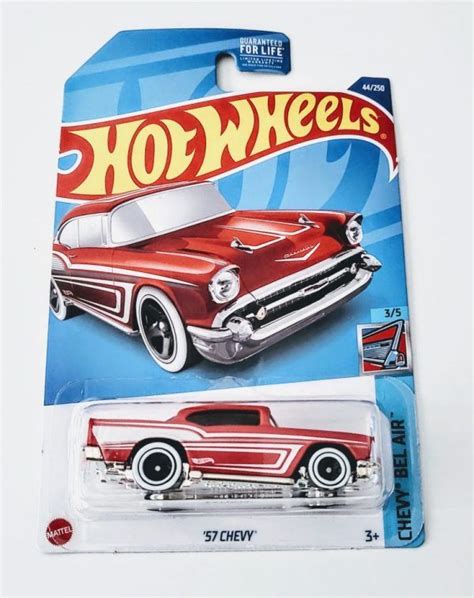 Hot Wheels 2022 Chevy Bel Air Series 3 Of 5 1957 Chevy Red Hcv07 At Jtc Collectibles Chevy Bel