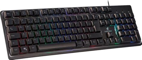 Teclado Gamer Multimídia Led Iluminado Luminoso Rgb Jogos Usb Semi Mecanico Goldenultra