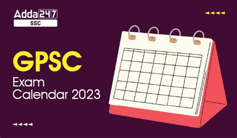 Gpsc Exam Calendar 2023 24 Out Complete Exam Schedule Pdf