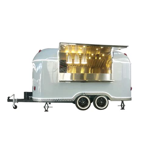 Wecare Custom Remorque Coffee Food Truck Mobile Airstream Food Trailer