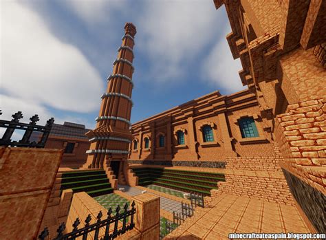 Réplica Minecraft del Museu Agbar de les Aigües Barcelona España