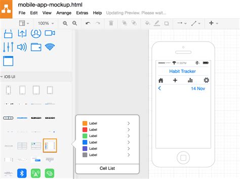 Use draw.io to mockup your mobile apps - draw.io