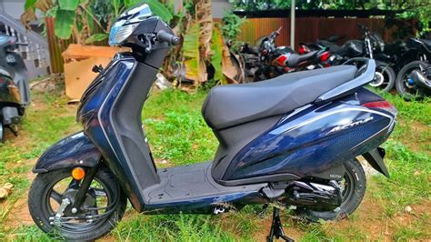 Honda Activa Pearl Siren Blue Colour Special Edition Walkaround