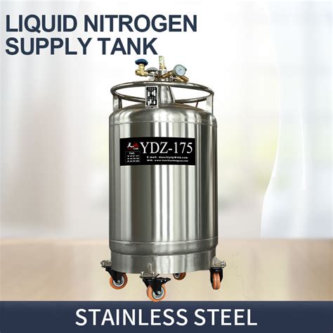 Self Pressurized Liquid Nitrogen Storage Container Stainless Steel