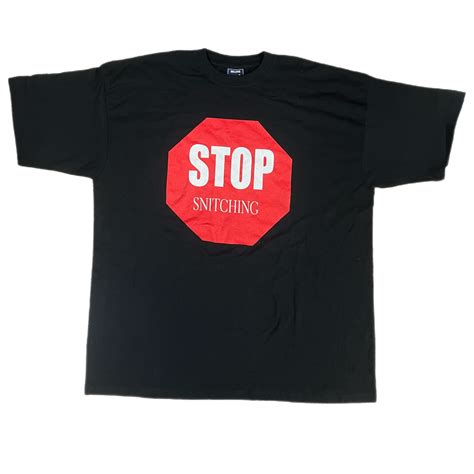 Vintage Stop Snitching Y2k T Shirt Jointcustodydc