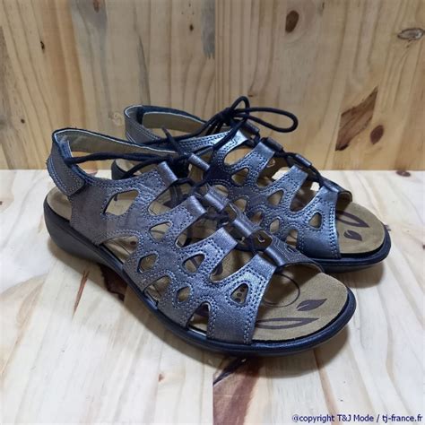 Romika IBIZA 77 Sandale Confort Femme En Cuir Avec Semelle Amovible