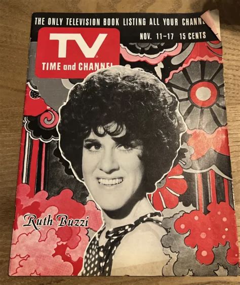 Tv Time And Channel Magazine Nov 11 17 1972 Ruth Buzzi Laugh In £15