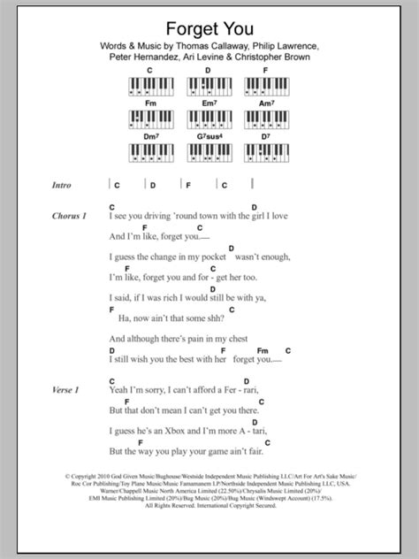 Wildflower Sheet Music By Cee Lo Green Piano Vocal