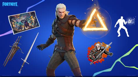 Fortnite Geralt Of Riv The Witcher Skin Available How To Get It