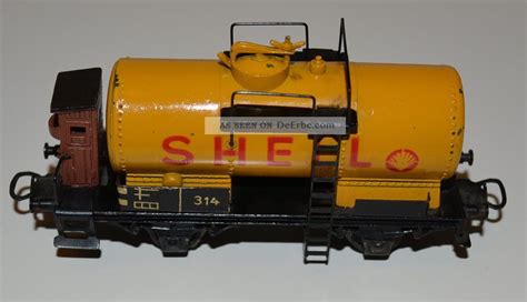 Märklin Ho 314 Kesselwagen Shell Guss