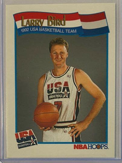 Mavin 1992 Nba Hoops Larry Bird Usa Basketball Team