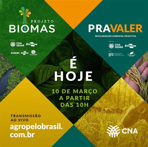 Cna E Embrapa Apresentam Dados In Ditos Do Projeto Biomas E Lan Am O